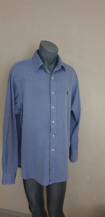 POLO Ralph Lauren Pique Cotton Mens / 2XL ОРИГИНАЛ! Мъжка Лятна Риза!