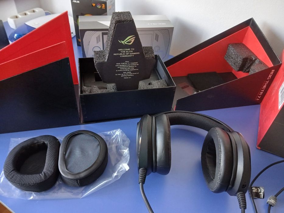 Asus Rog Theta 7.1 real casti gaming
