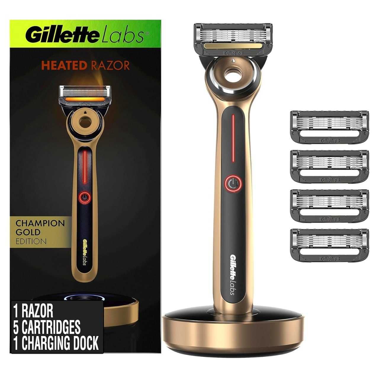Бритва Gillette Labs Heated Razor Gold Edition