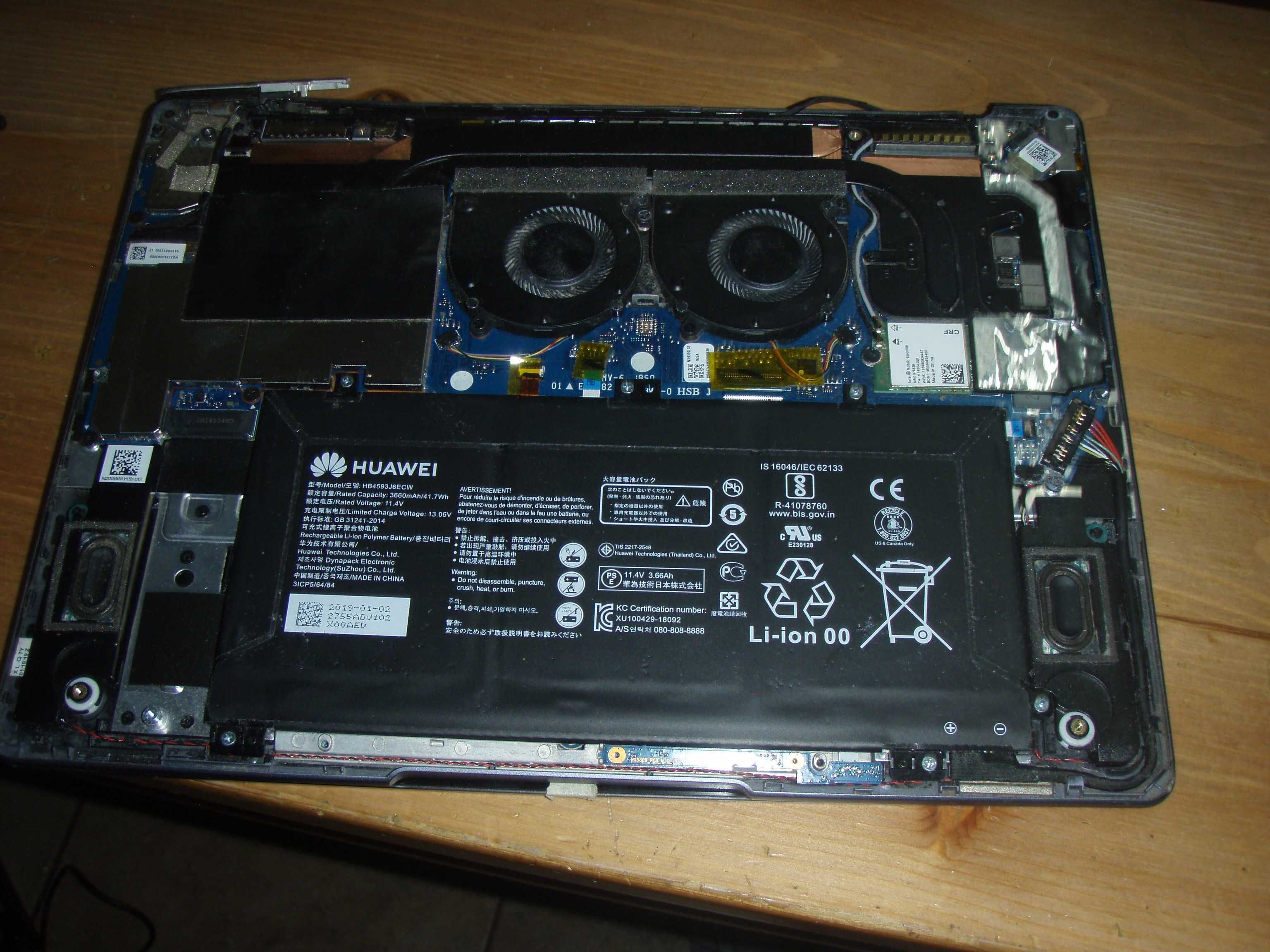 Dezmembrez Huawei MateBook 13 WRT-Wx9 Intel i5-8265U