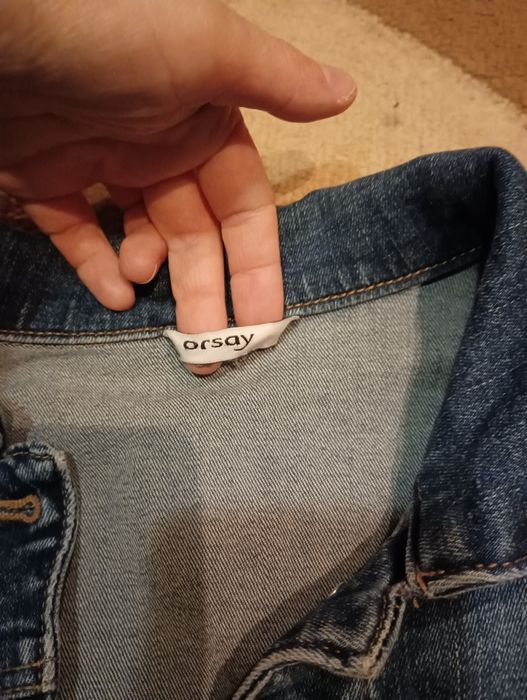 Дамско дънково яке за пролет/есен