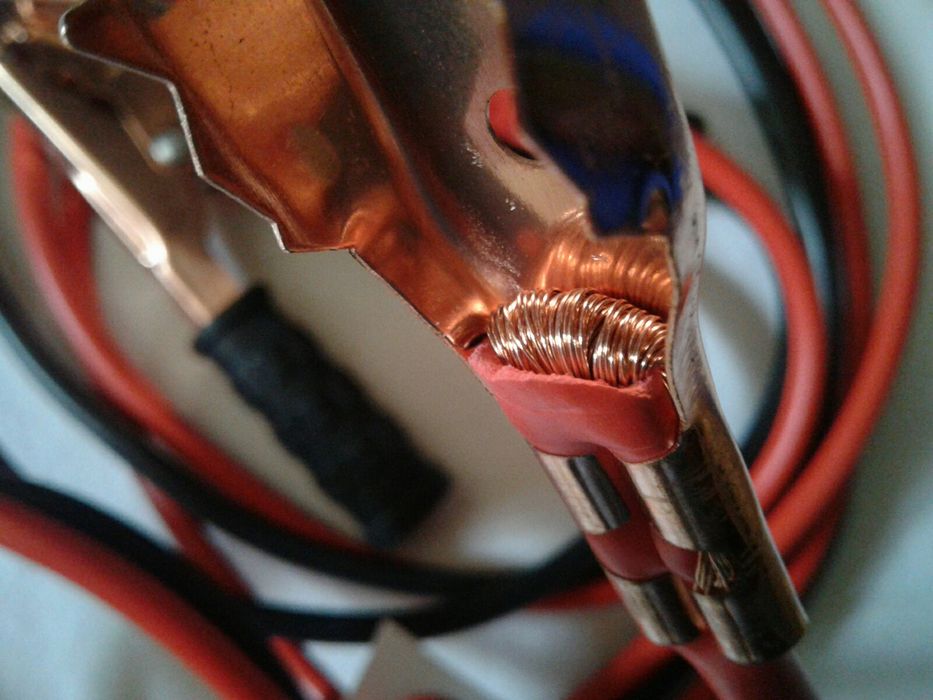 Cabluri electrice/ energie pornire auto, 2,5m, 170A, noi