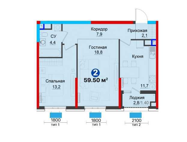ЖК комфорт-класса , первоначальный взнос всего 199 млн.сум   (АA)-160