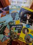 discuri de vinilin cu muzică ușoară veche