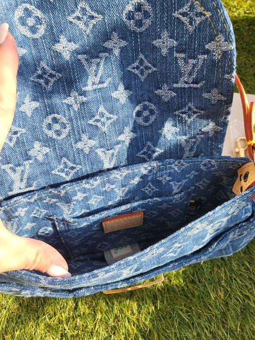 Дънкова чанта Louis Vuitton