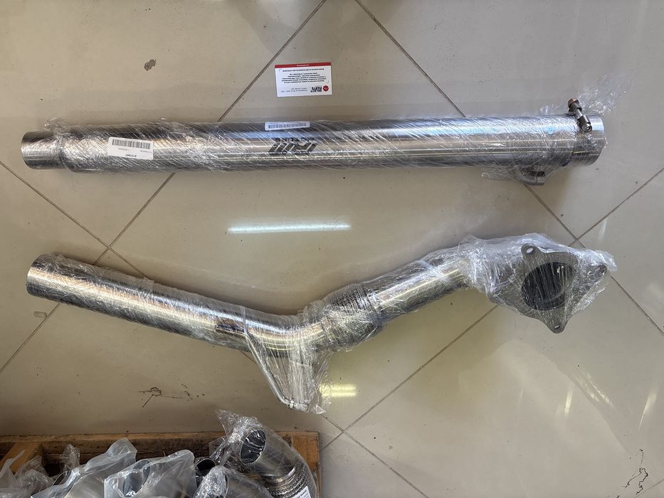 Downpipe RM Motors Даунпайп VW Golf 5 6 GTI Leon A3 Passat  213104T