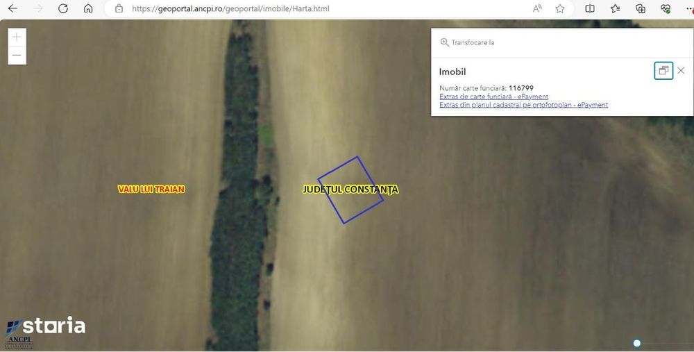 Teren 500 mp(lot 23)/Valu Lui Traian/licitatie