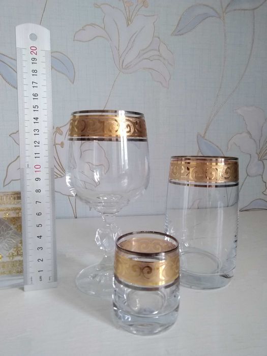 Наборы Богемия: фужеры, бокалы/стаканы, рюмки