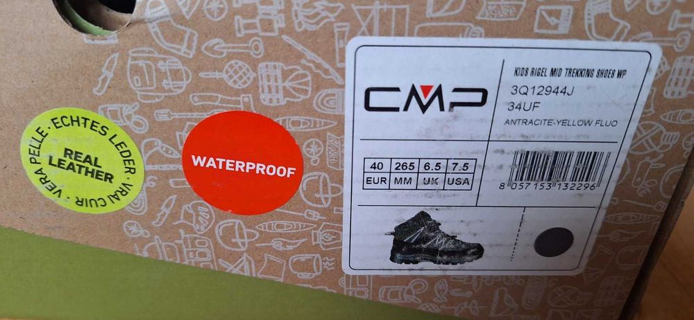 CMP Туристически Rigel Mid Trekking Shoes , р. 40.
