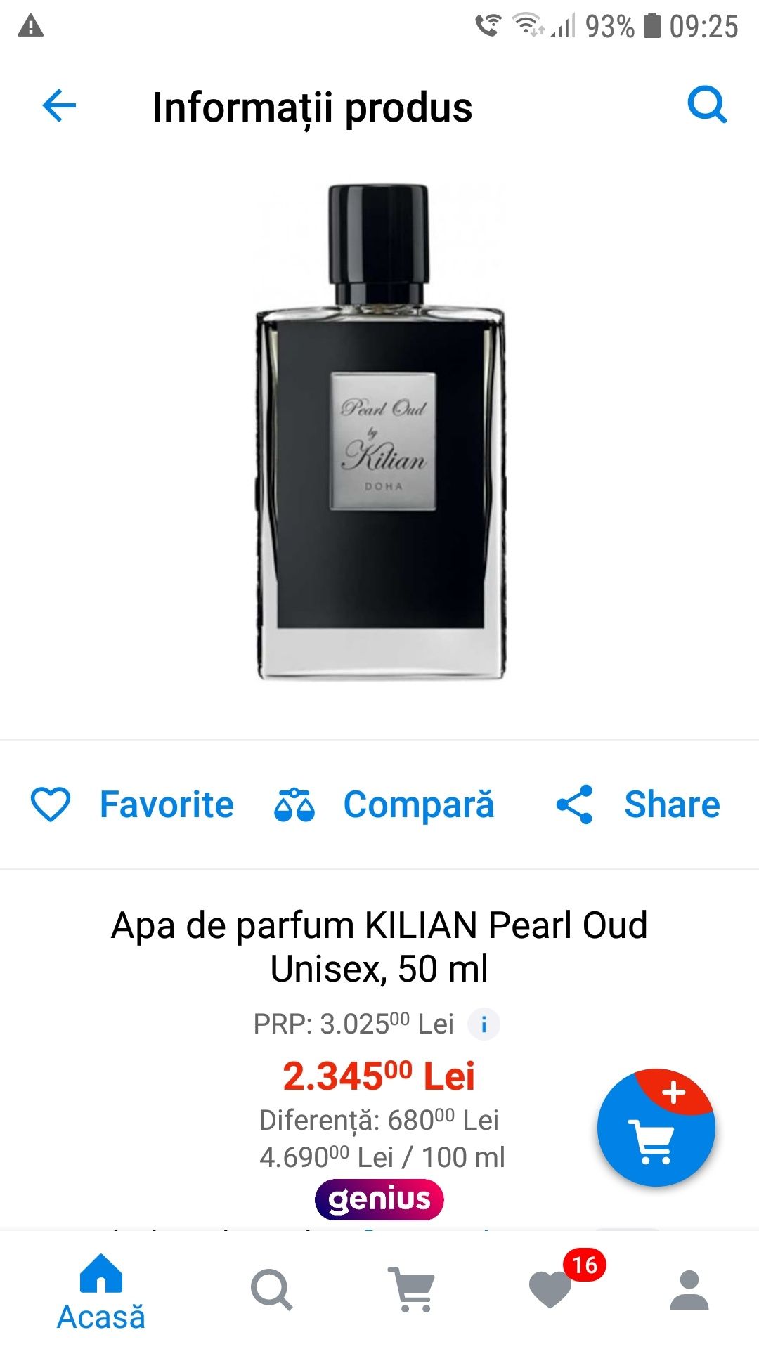 Kílían-"Pearl Oud" DOHA-Parfum-5oml