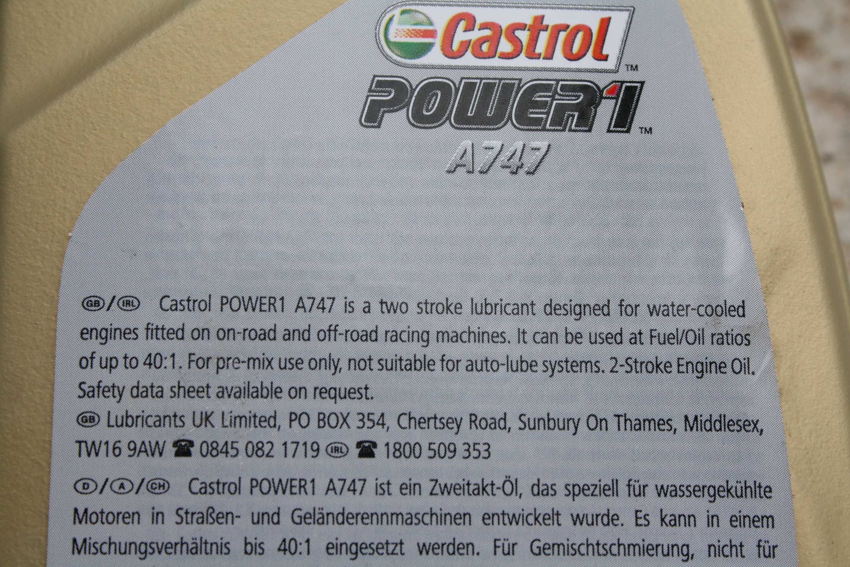 Castrol Ulei Motor Racing  power 1