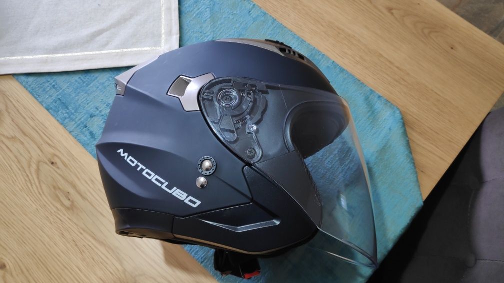 Casca Motocubo open face
Motocubo Jet Tourer Jet Helmet Black Mat