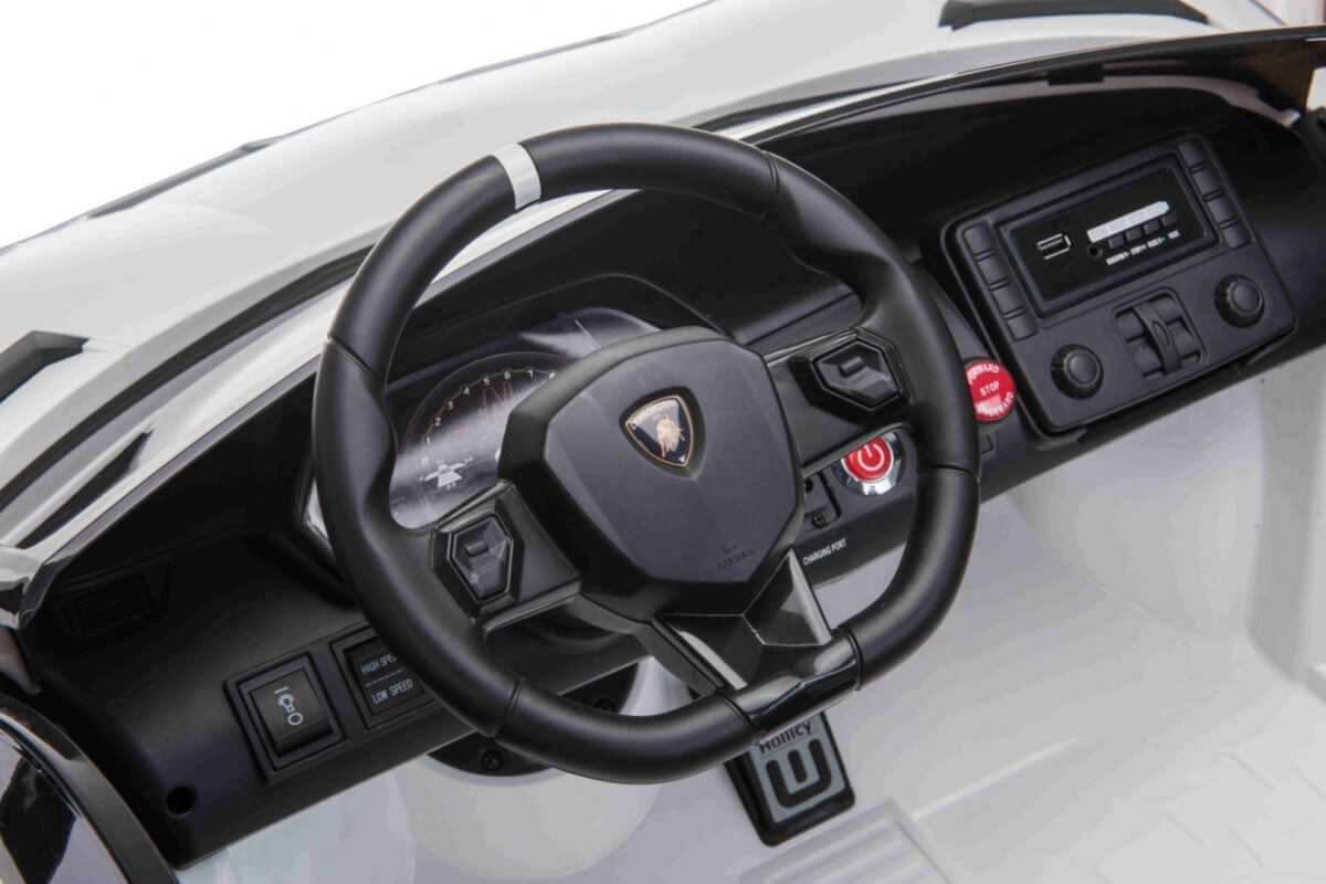 Masinuta electrica pentru copii Lamborghini Aventador 24 V Drift Alb