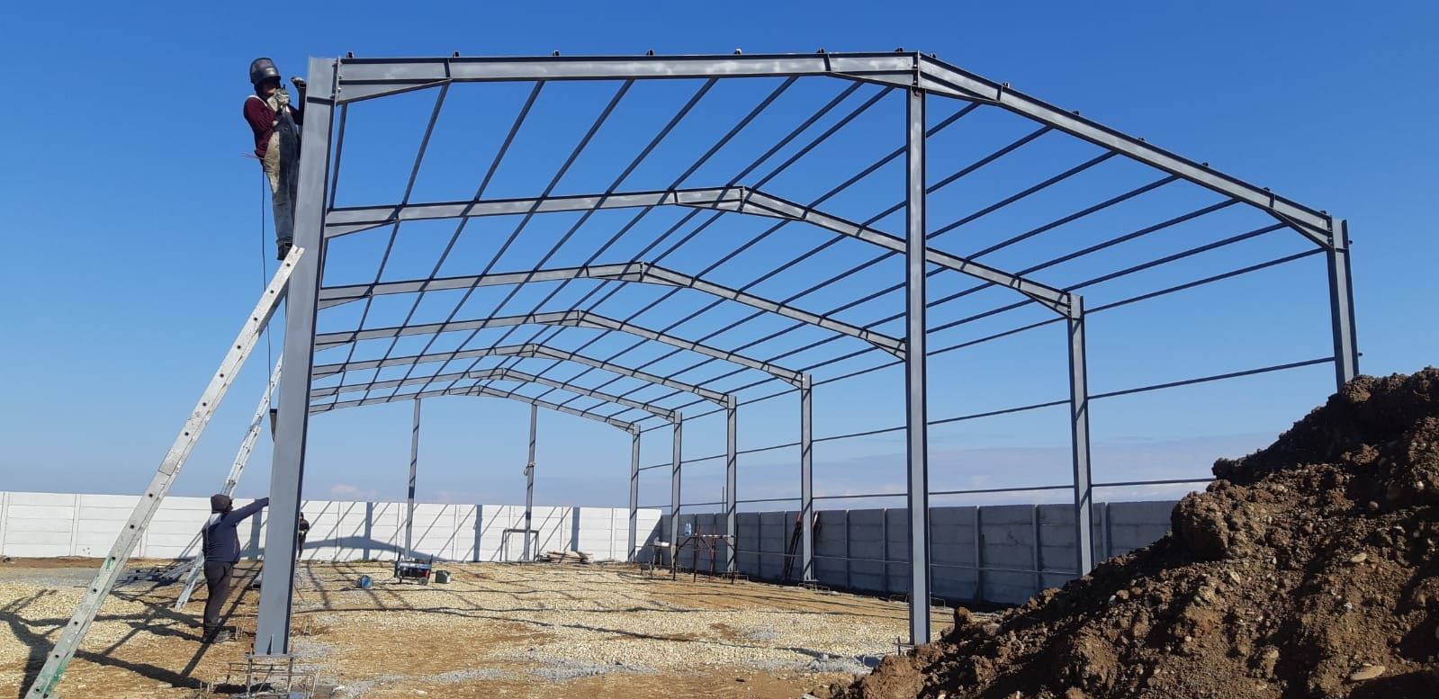 Vand hale metalice din euro profile ipe 160 ipe 180 ipe200 ipe 220
ipe