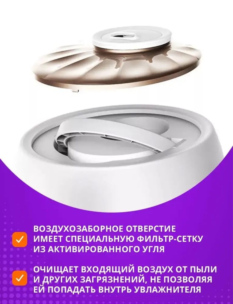 Воздух увлажнитель воздуха DEERMA F600 havo namlagich uvlajnitel