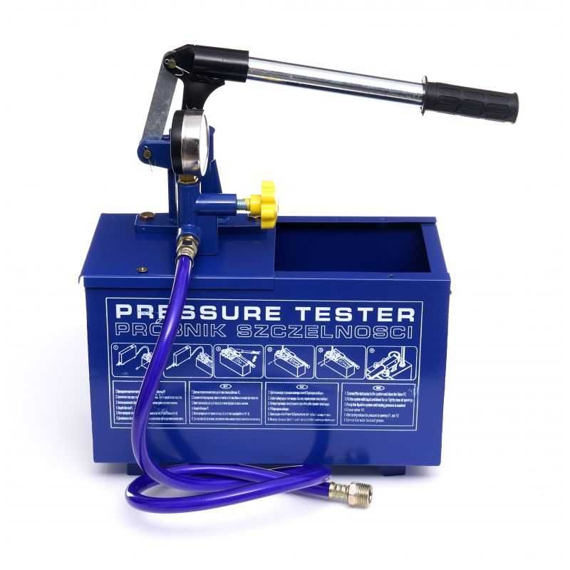 Pompa testare presiune instalatii 50bar 0-40kg 30ml 12L (KD10479)