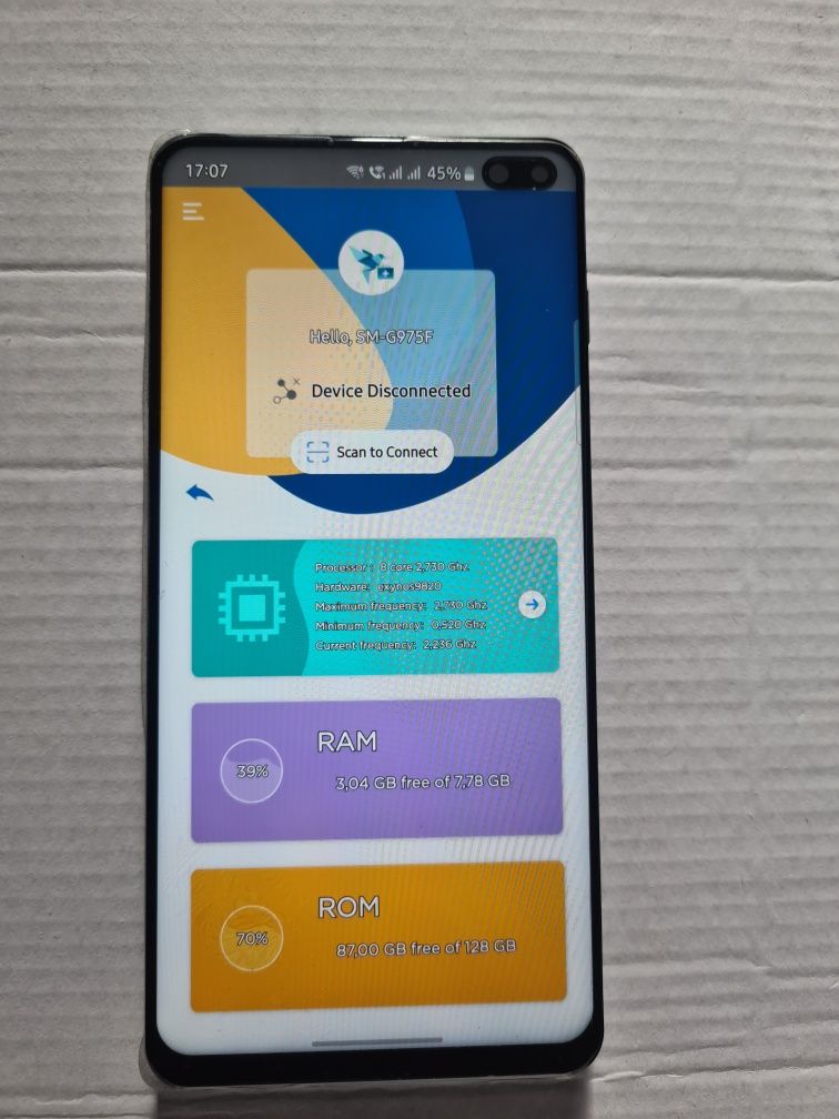 Samsung Galaxy s10 plus
