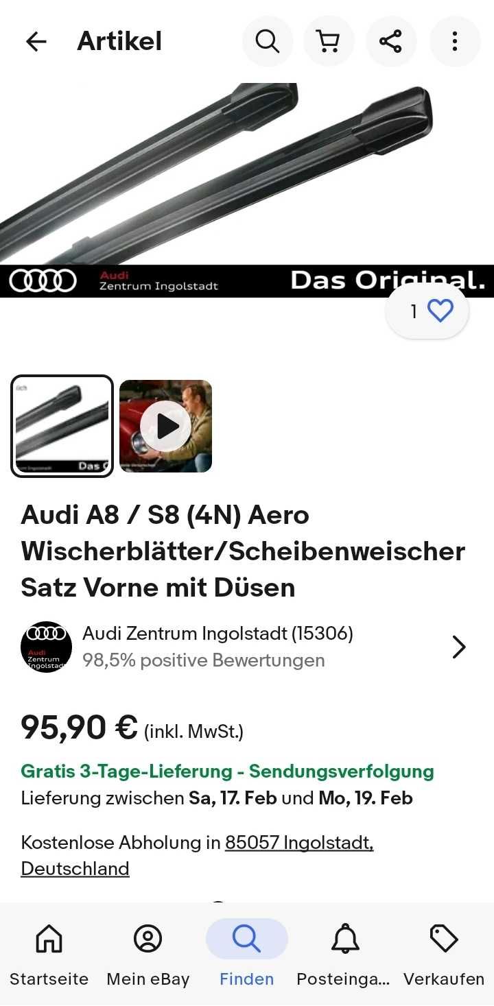 Stergatoare parbriz Audi A8 /S8 an 2021