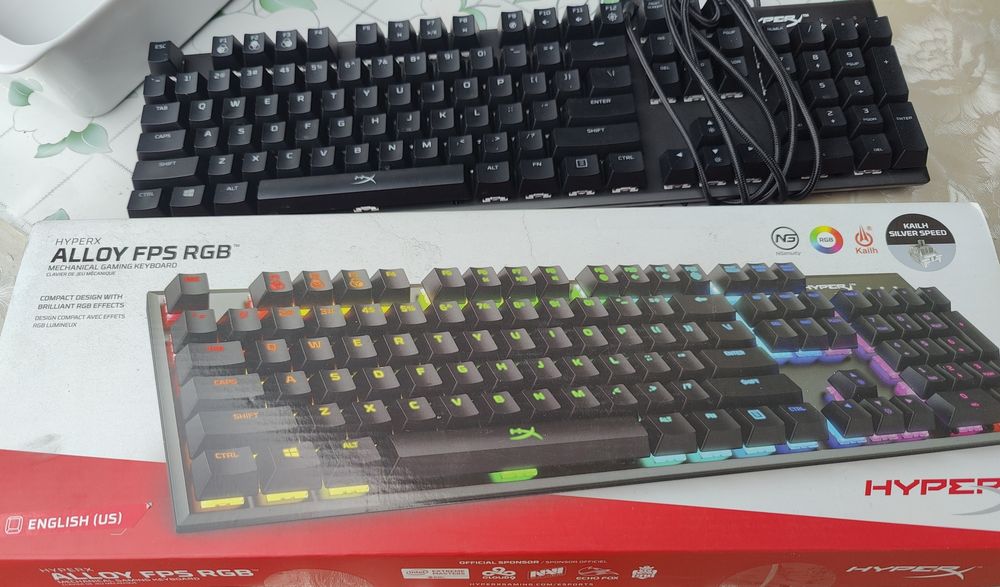 Tastatura gaming mecanică Hyper X Alloy Fps