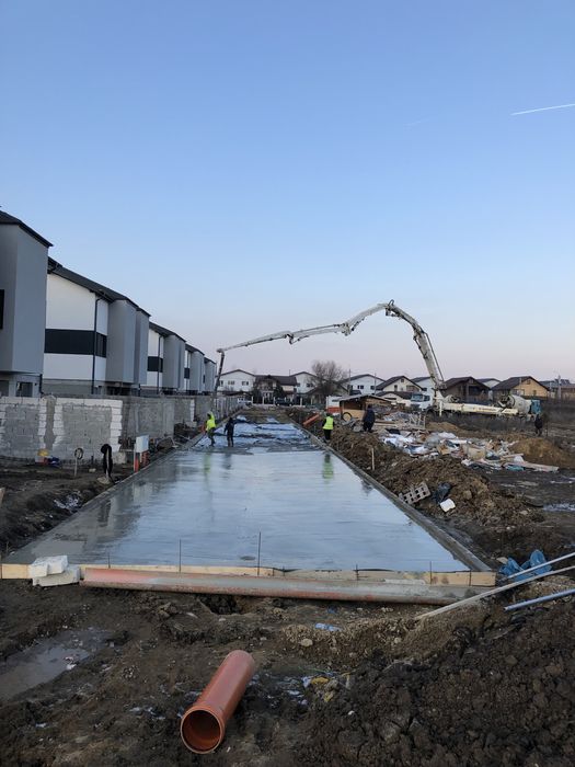 Turnari beton finisat mecanic si elicopterizat
