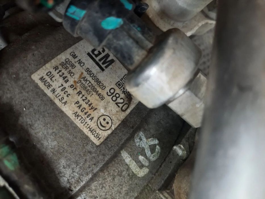 Compresor Clima Opel Astra J Zafira B/C Meriva B Mokka 1.7 Cdti Motor A17DTR A17DTH Cod  - Dezmembr