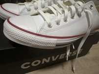 Converse бял кожен 43 номер