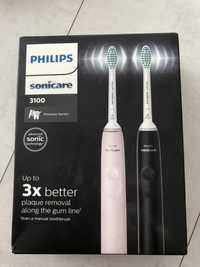 Set 2 x Periuta de dinti Philips Sonicare 3100 neagra/roz Noua