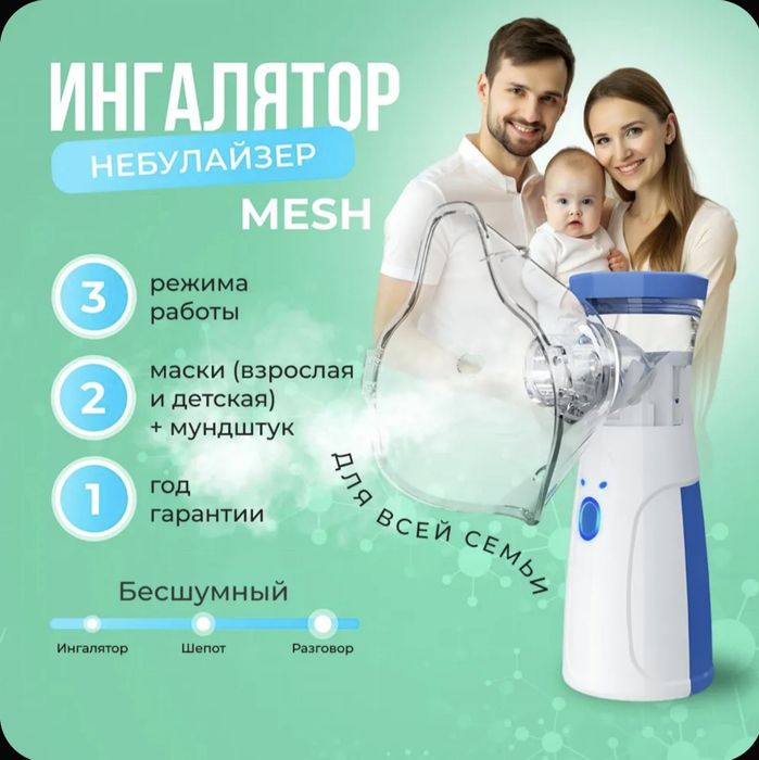 Инголятор небулайзер технология меш