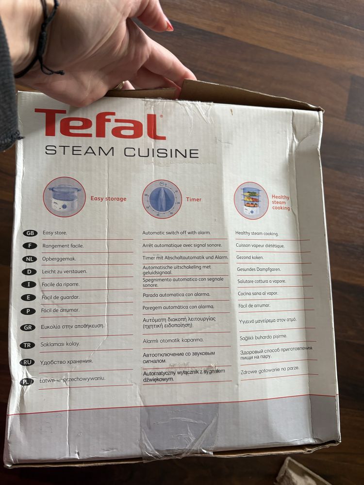 Aparat de gatit cu aburi Tefal