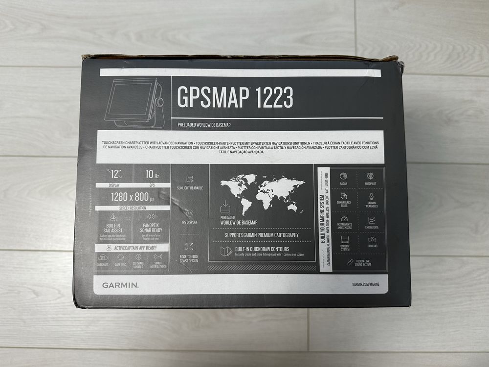 Garmin GPS MAP 1223 Sonar Barca