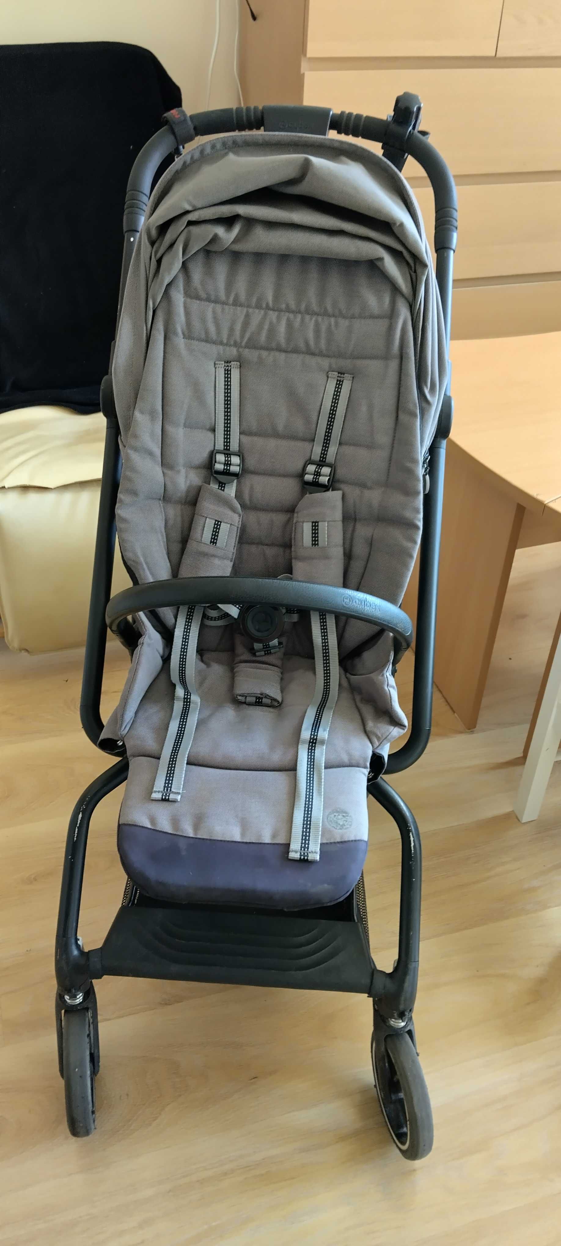 Бебешка количка Cybex Eezy S Twist + 2 в цвят soho grey