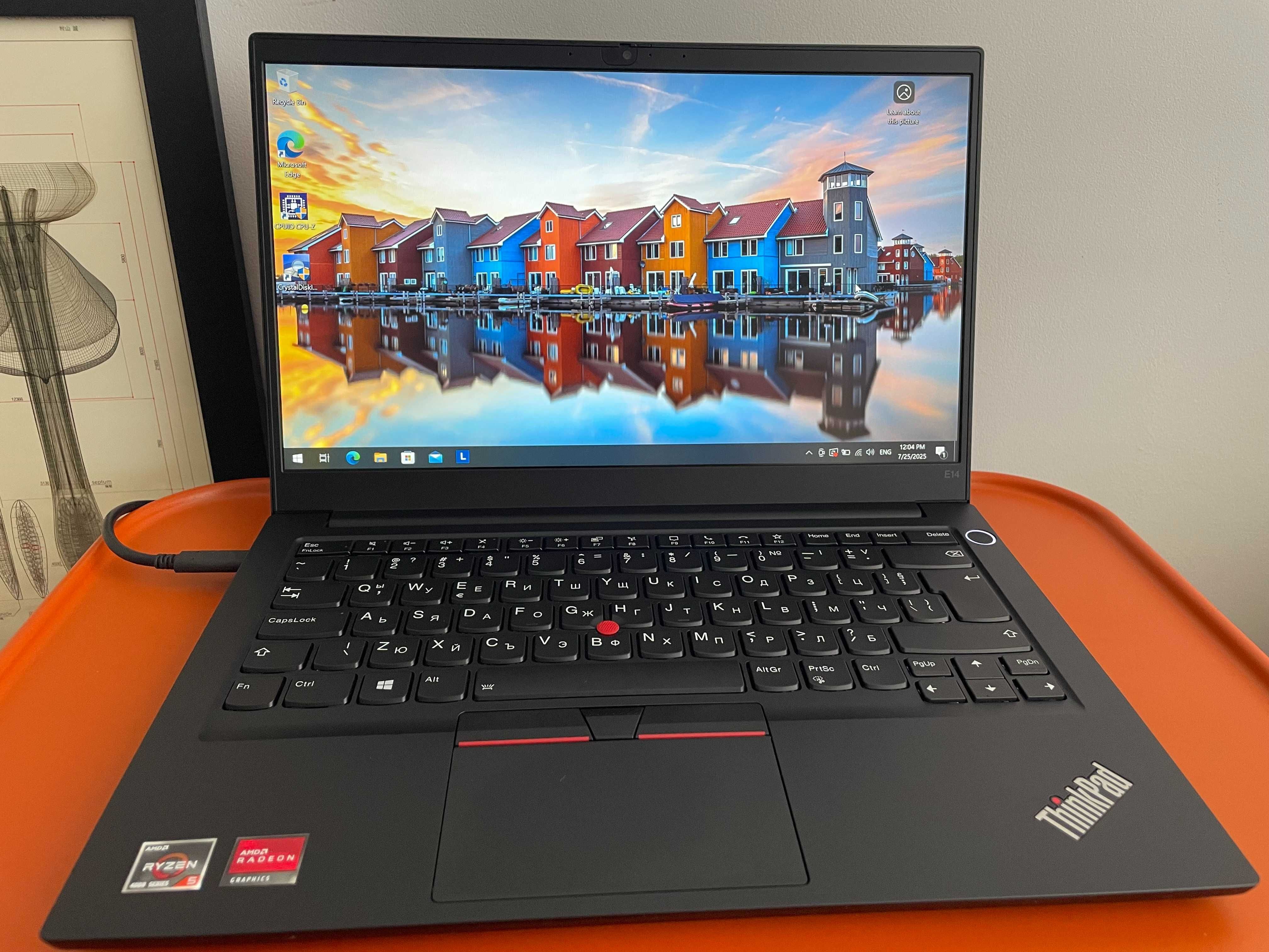 Kато НОВ Lenovo Thinkpad Е14 - R5/24GB/512SSD