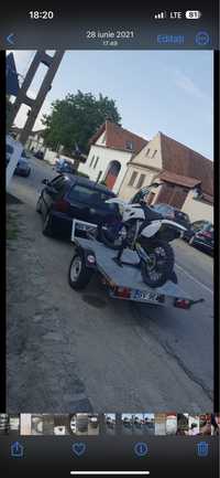 Remorca 750 kg tip platforma moto / ATV