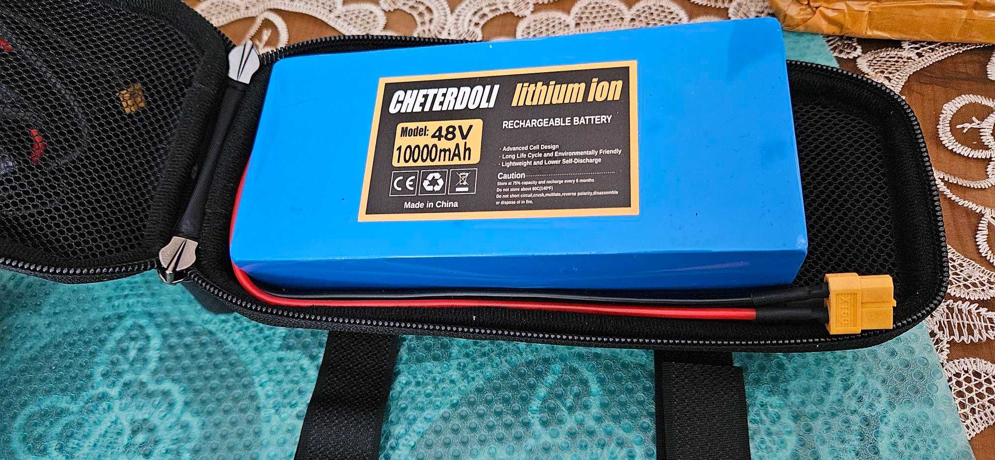 48v/10Amp литиева батерия