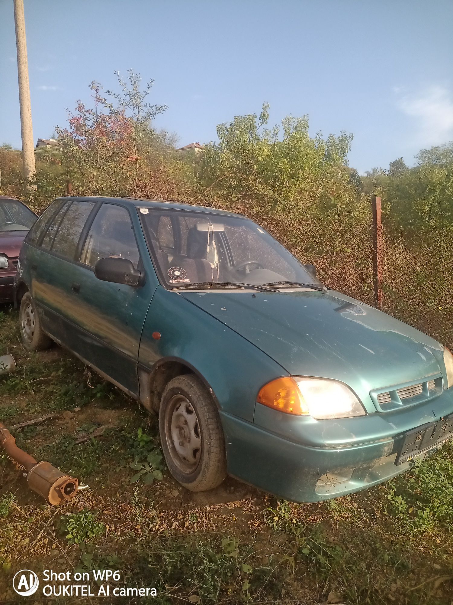 Субару Джьсти на части