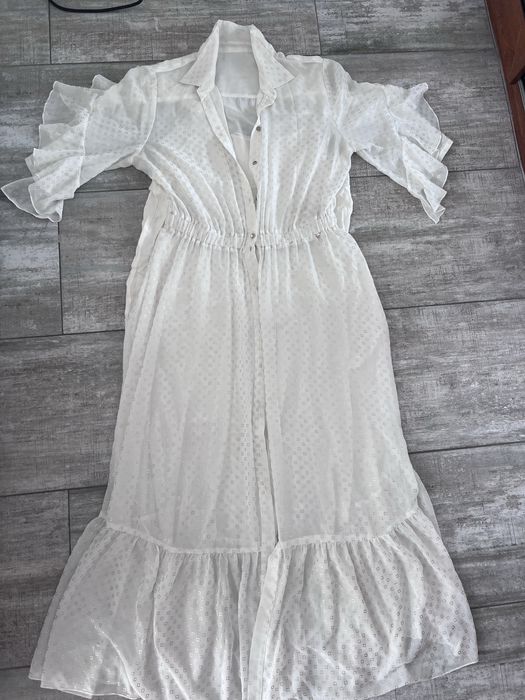 Rochie alba Nissa