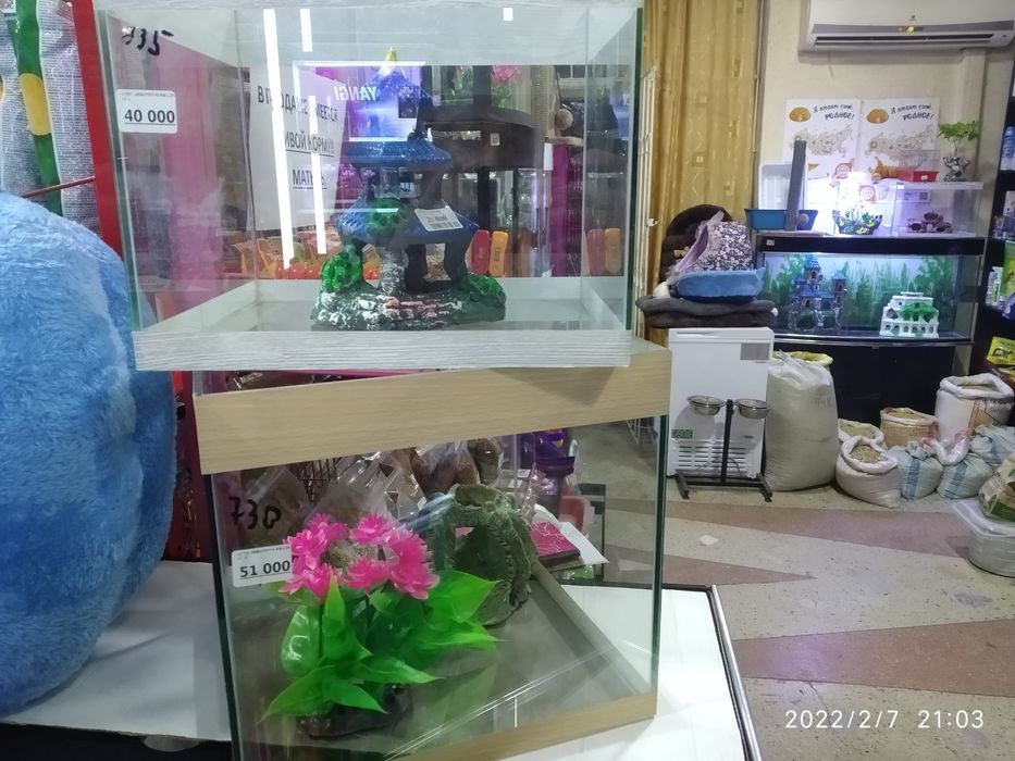 Продам декоративные аквариумы