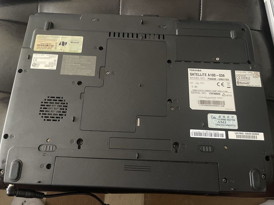 Toshiba satellite A100 15,4