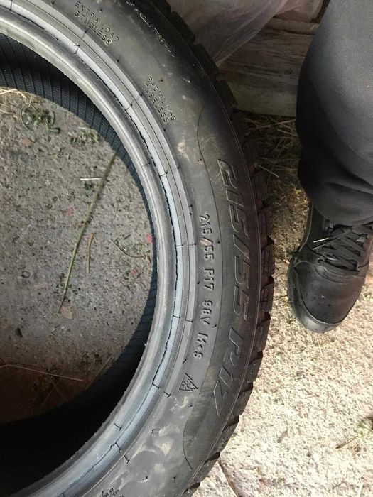 Anvelope PIRELLI 215/55 R17 de iarna 2023 , aproape noi, 4 buc