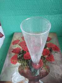 Cupa din sticla semimata, noua in cutie