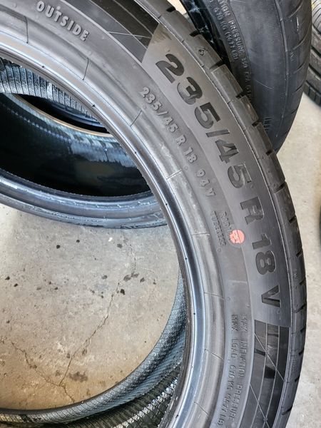 235/45/18 Continental 2piese