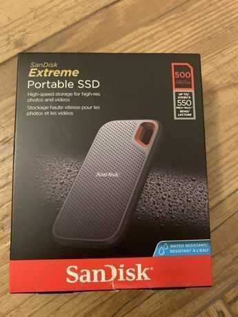 Ssd extern portabil Sandisk Extreme 500GB Nou Sigilat pret fix!