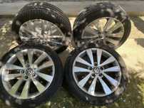 Cauciucuri Pirelli 225 45 R17 genți aluminiu Volkswagen roti vara
