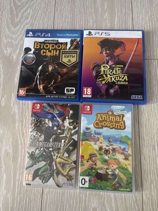 Диски для ps, картриджи для Nintendo