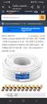 Cablu satelit deley CON 50 m 4K full HD