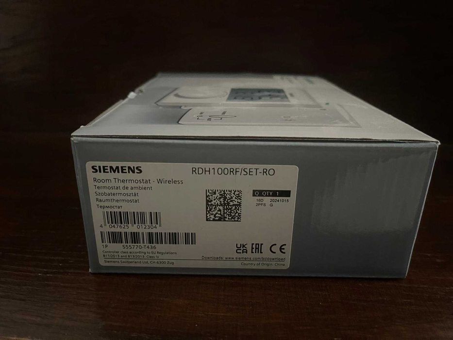 Termostat digital wireless Siemens RDH100RF/SET