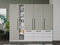 Dulap Casmir / Alb 2.3m Soares
