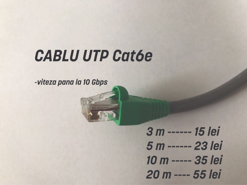 Cablu internet UTP Cat6e