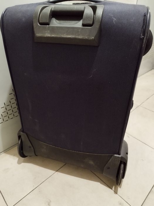 Samsonite куфар голям син
