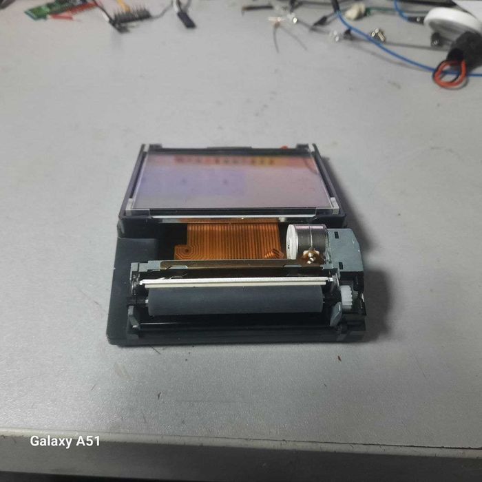 Термопечатающия головка с LCD дисплеем